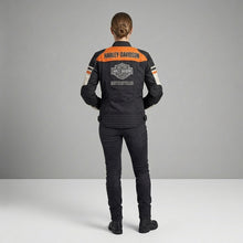 Laden Sie das Bild in den Galerie-Viewer, Women's Metonga Switchback Lite Riding Jacket – Leichte Motorradjacke im Harley-Stil