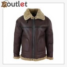 Laden Sie das Bild in den Galerie-Viewer, B3 Bomber Fashion-Lederjacke
