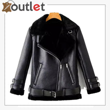 Load image into Gallery viewer, B3 Shearling Leather Jacket