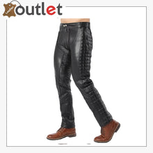Load image into Gallery viewer, Black Leather Pants