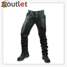 Laden Sie das Bild in den Galerie-Viewer, Bold and Stylish Guys in Leather Pants Leather Outlet