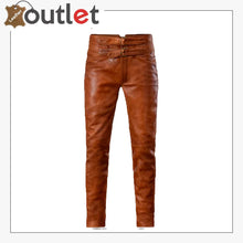 Load image into Gallery viewer, Brown Leather Pants