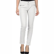 Load image into Gallery viewer, " White Premium Leather Pants for Women"