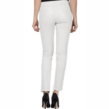 Load image into Gallery viewer, " White Premium Leather Pants for Women"