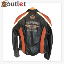 Load image into Gallery viewer, Harley Davidson Women Leather Jacket