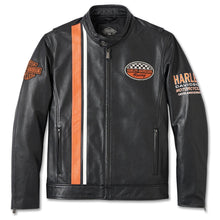 Laden Sie das Bild in den Galerie-Viewer, Harley-Davidson 120th Anniversary Racing Lederjacke