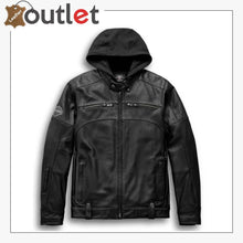 Laden Sie das Bild in den Galerie-Viewer, Harley-Davidson Herren Swingarm 3-in-1 Lederjacke