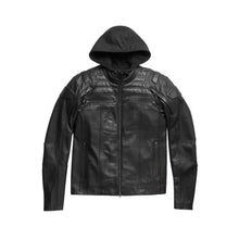 Load image into Gallery viewer, Harley Auroral Black Leather Jacket Leather Outlet