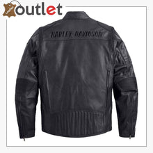 Laden Sie das Bild in den Galerie-Viewer, Harley Davidson Boulder Herren Lederjacke