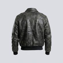 Load image into Gallery viewer, Men’s Lambskin Leather Biker Jacket – Premium Moto Style Jacket