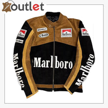 Laden Sie das Bild in den Galerie-Viewer, Marlboro Vintage Racing Lederjacke