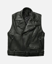 Load image into Gallery viewer, Men’s Premium Classic Leather Vest