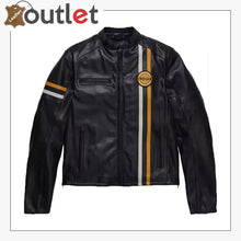 Laden Sie das Bild in den Galerie-Viewer, Herren Indian Biker Motorradjacke