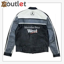 Laden Sie das Bild in den Galerie-Viewer, Mercedes Benz F1 Lederjacke