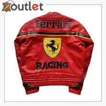 Laden Sie das Bild in den Galerie-Viewer, Rote Ferrari Rennjacke