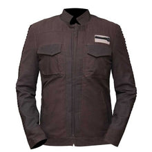 Laden Sie das Bild in den Galerie-Viewer, Star Wars Captain Cassian Andor Wildlederjacke Braun