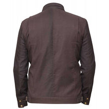 Laden Sie das Bild in den Galerie-Viewer, Star Wars Captain Cassian Andor Wildlederjacke Braun