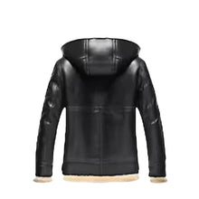 Load image into Gallery viewer, Women's Black Bomber B3 RAF Aviator Real Leather Jacket Leather Outlet
