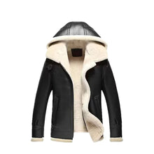 Load image into Gallery viewer, Women's Black Bomber B3 RAF Aviator Real Leather Jacket Leather Outlet