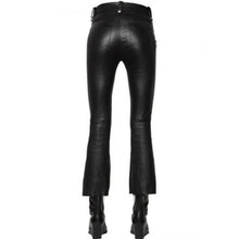 Load image into Gallery viewer, Women’s Black Soft Leather Jeans