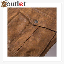 Laden Sie das Bild in den Galerie-Viewer, Air Force Aviator Hooded Leather Bomber Jacket