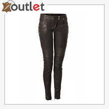 Load image into Gallery viewer, Belle Couture Fashion Leather Pants