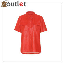 Load image into Gallery viewer, Aleida leather shirt