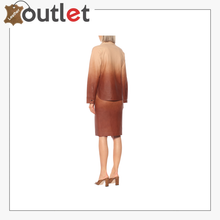 Laden Sie das Bild in den Galerie-Viewer, Dégradé leather shirt