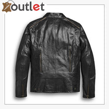 Load image into Gallery viewer, Harley-Davidson Men's Arterial Leather Riding Jacket