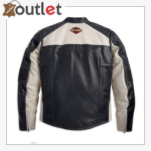 Laden Sie das Bild in den Galerie-Viewer, Harley Davidson Men’s Regulator Perforated Leather Jacket