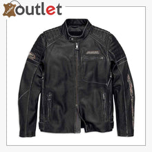 Laden Sie das Bild in den Galerie-Viewer, Harley-Davidson Men's Screamin' Eagle Leather Jacket