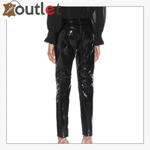 Laden Sie das Bild in den Galerie-Viewer, Ladies Patent-leather skinny pants Trouser