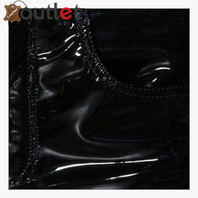 Laden Sie das Bild in den Galerie-Viewer, Ladies Patent-leather skinny pants Trouser