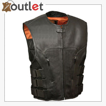 Laden Sie das Bild in den Galerie-Viewer, LEATHER VESTS