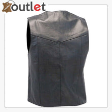 Laden Sie das Bild in den Galerie-Viewer, Leather Motorcycle Vest