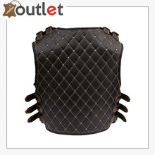 Laden Sie das Bild in den Galerie-Viewer, Motorcycle Biker Genuine Leather Stylish Vest