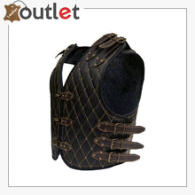 Laden Sie das Bild in den Galerie-Viewer, Motorcycle Biker Genuine Leather Stylish Vest