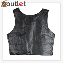 Laden Sie das Bild in den Galerie-Viewer, Mens Style Leather Motorcycle Vest - Leather Outlet