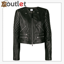 Laden Sie das Bild in den Galerie-Viewer, New Stylish Leather Shirt For Women