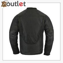Laden Sie das Bild in den Galerie-Viewer, PADDED MESH SPORTY MOTORCYCLE JACKET
