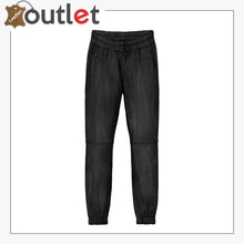 Load image into Gallery viewer, Selena Gomez Leather Joggers Pants