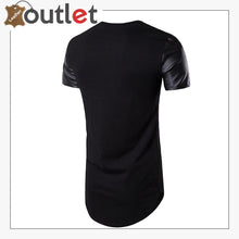 Laden Sie das Bild in den Galerie-Viewer, Slim Fit Black Leather Shirt For Women