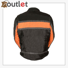 Laden Sie das Bild in den Galerie-Viewer, TEXTILE MEN'S RACER MOTORCYCLE JACKET