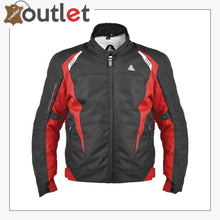 Laden Sie das Bild in den Galerie-Viewer, MATRIX RED/BLACK SPORT MOTORCYCLE JACKET