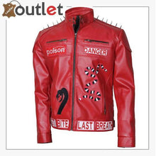 Laden Sie das Bild in den Galerie-Viewer, Bite Last Breath Studded Biker Jacket