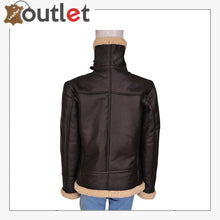 Laden Sie das Bild in den Galerie-Viewer, Women B3 Bomber Shearling Aviator Jacket