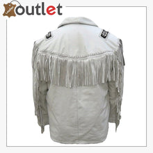 Laden Sie das Bild in den Galerie-Viewer, Western Cowboy Real Leather Jacket For Men