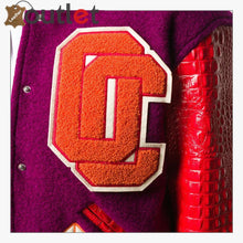 Laden Sie das Bild in den Galerie-Viewer, Women New Sateen Bomber Varsity Jacket - Leather Outlet