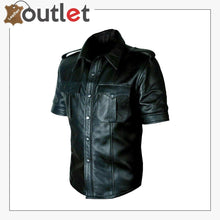 Laden Sie das Bild in den Galerie-Viewer, Men Very Hot Genuine Sheep leather Shirt
