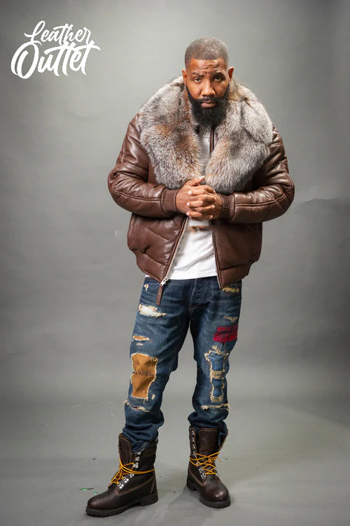 Best V Bomber Leather Jackets for Men